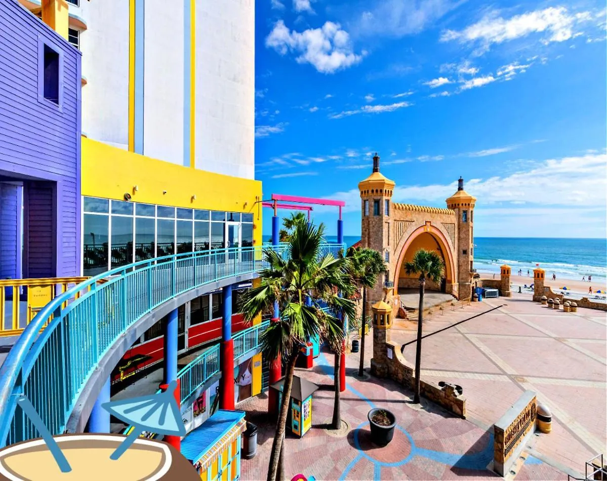 Apartamento Vacation In Comfort And Luxury - 1 Bedroom Direct Oceanfront Wyndham Ocean Walk 1505 Daytona Beach