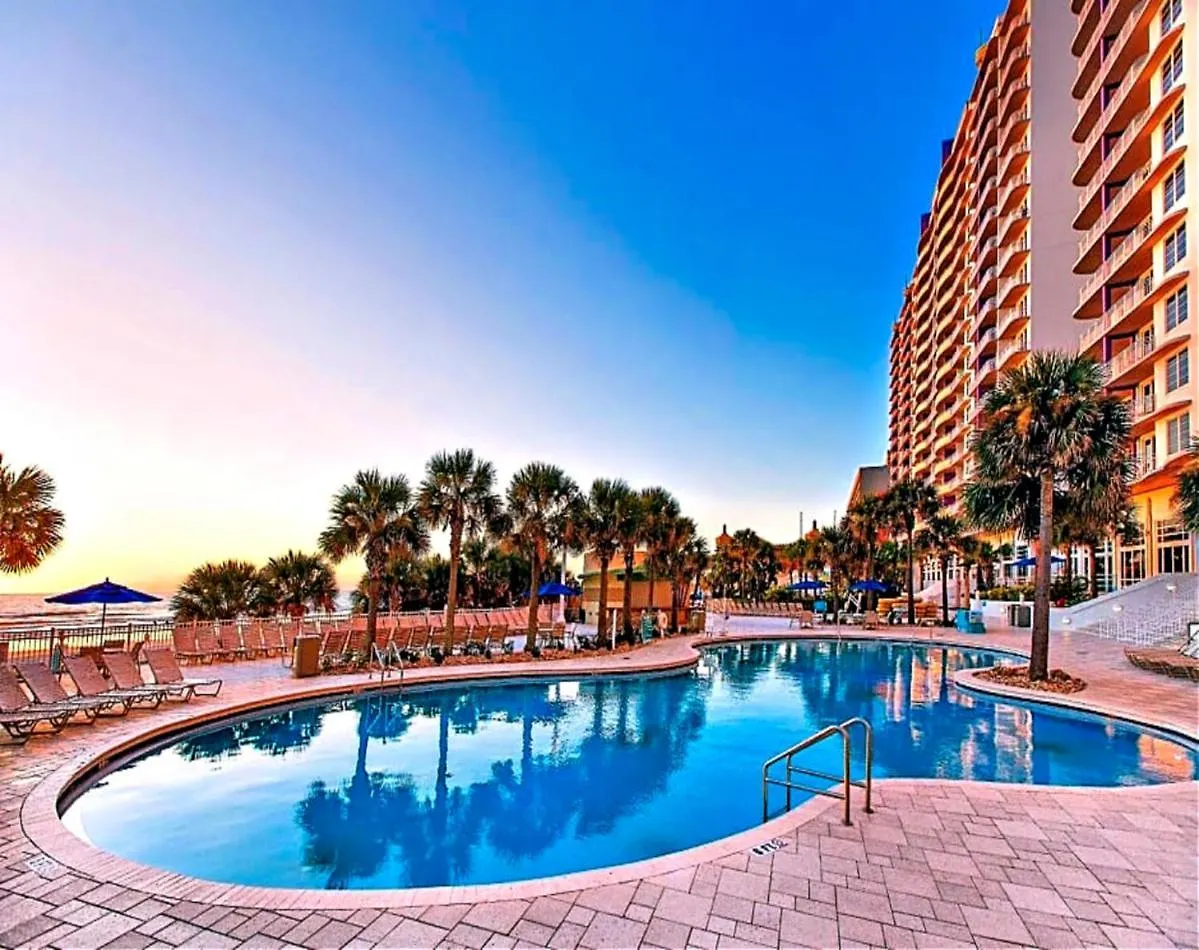 Vacation In Comfort And Luxury - 1 Bedroom Direct Oceanfront Wyndham Ocean Walk 1505 Daytona Beach 0*,